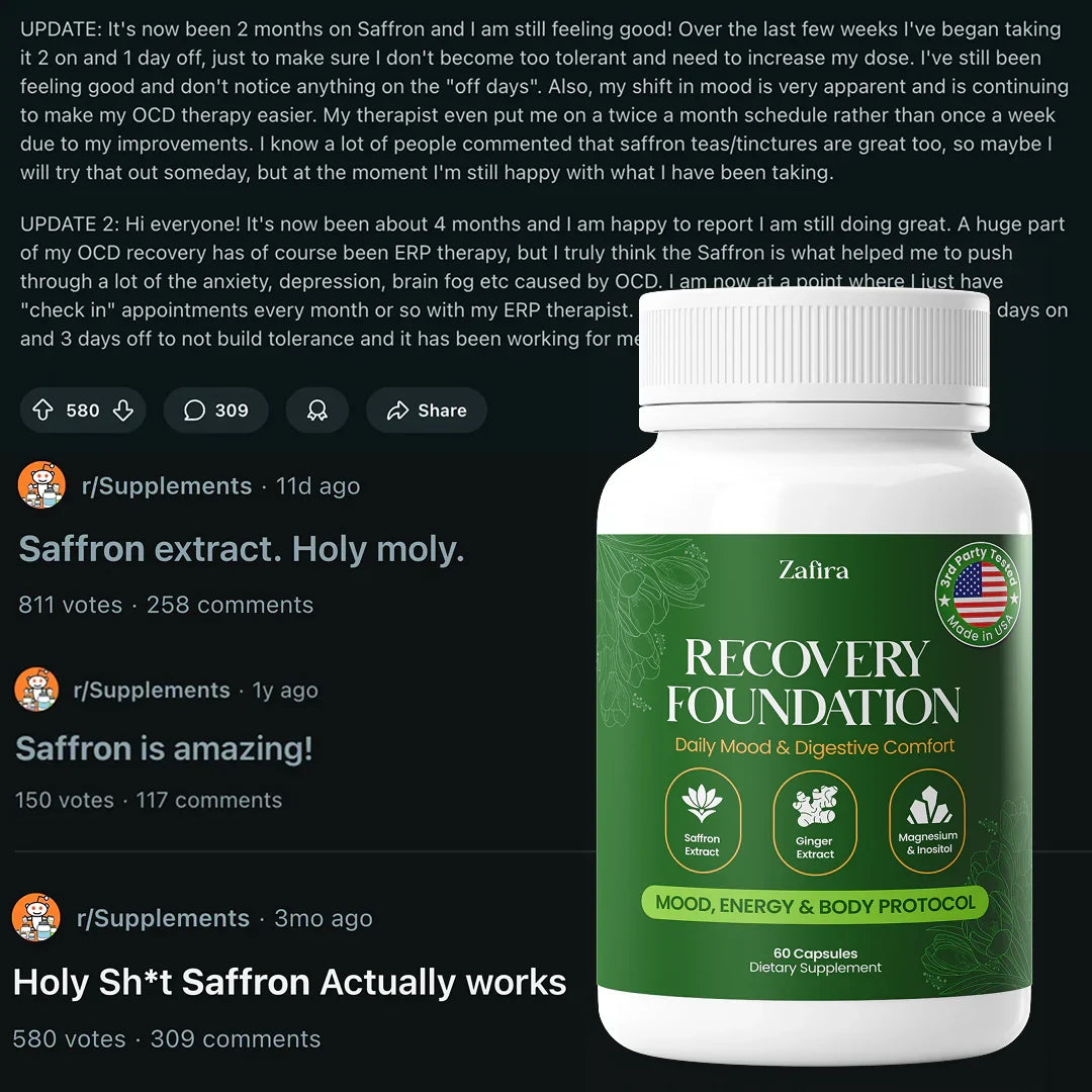 Zafira Recovery Foundation Capsules